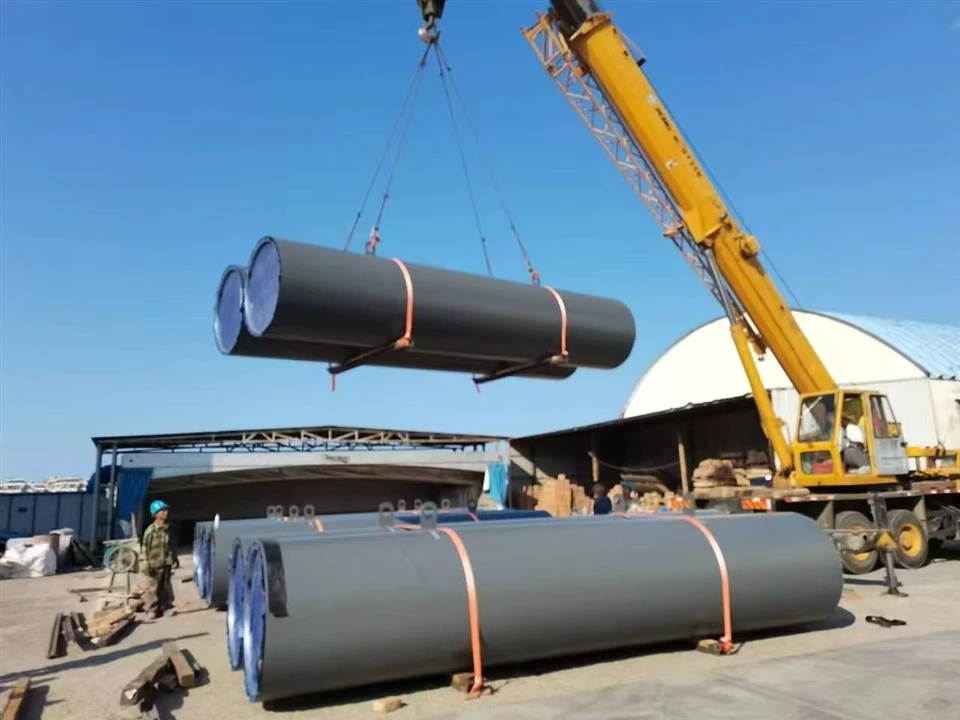 Stone-lined Steel Pipe 1220 factory